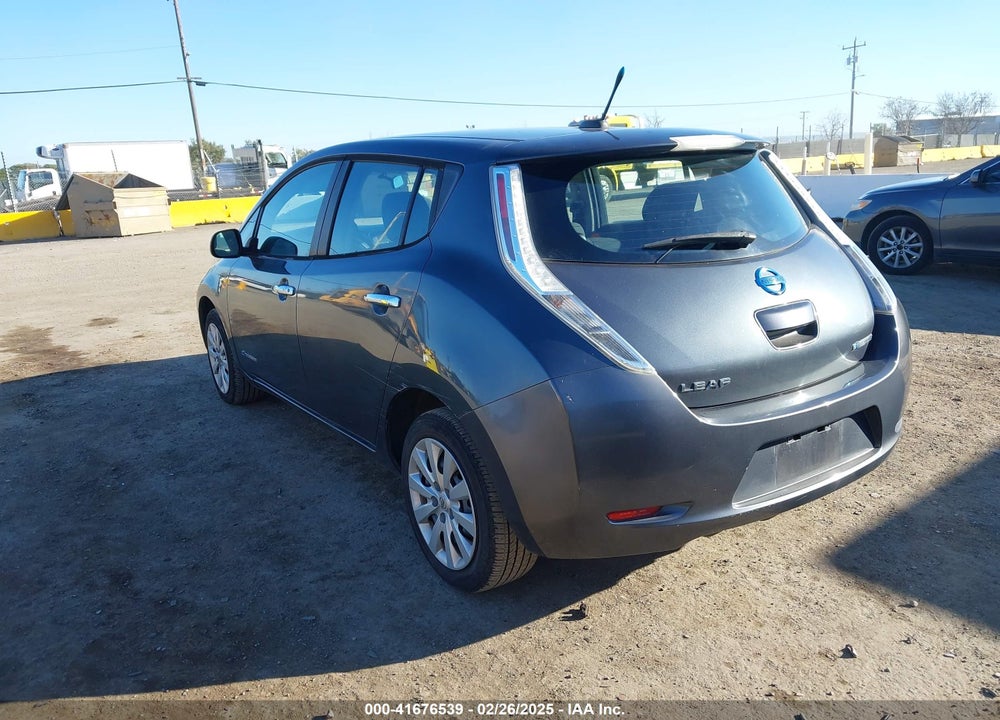 2013 NISSAN LEAF VIN: 1N4AZ0CP0DC422007