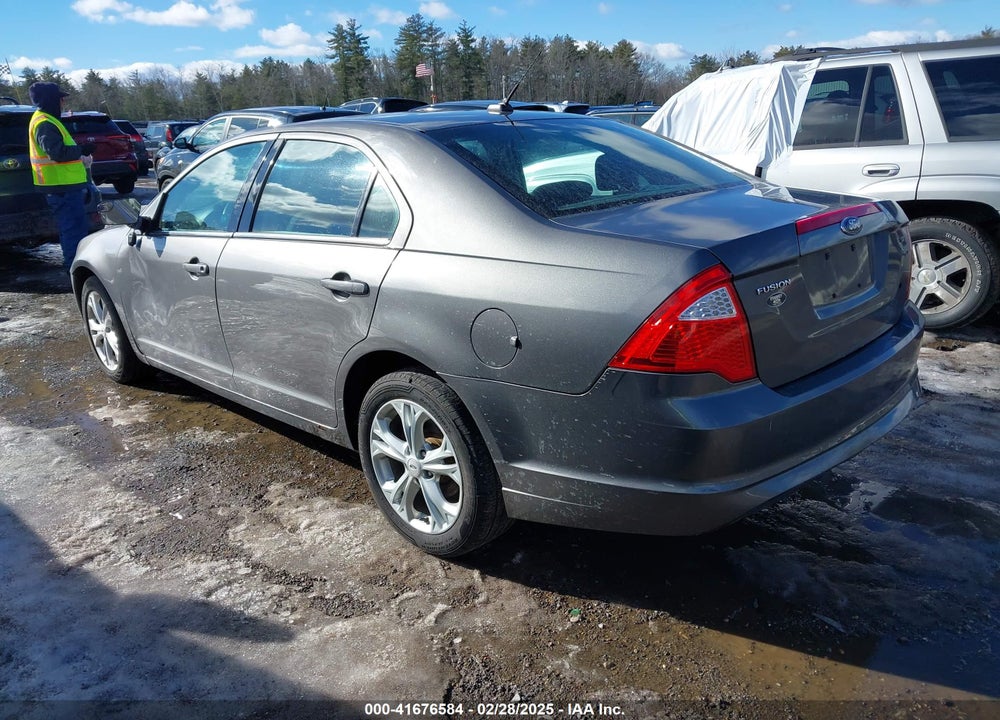 2012 FORD FUSION SE VIN: 3FAHP0HA6CR284904