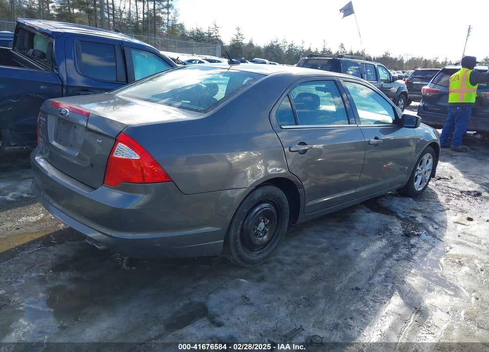 2012 FORD FUSION SE VIN: 3FAHP0HA6CR284904