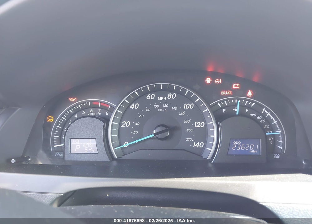 2013 TOYOTA CAMRY VIN: 4T1BF1FK2DU258794