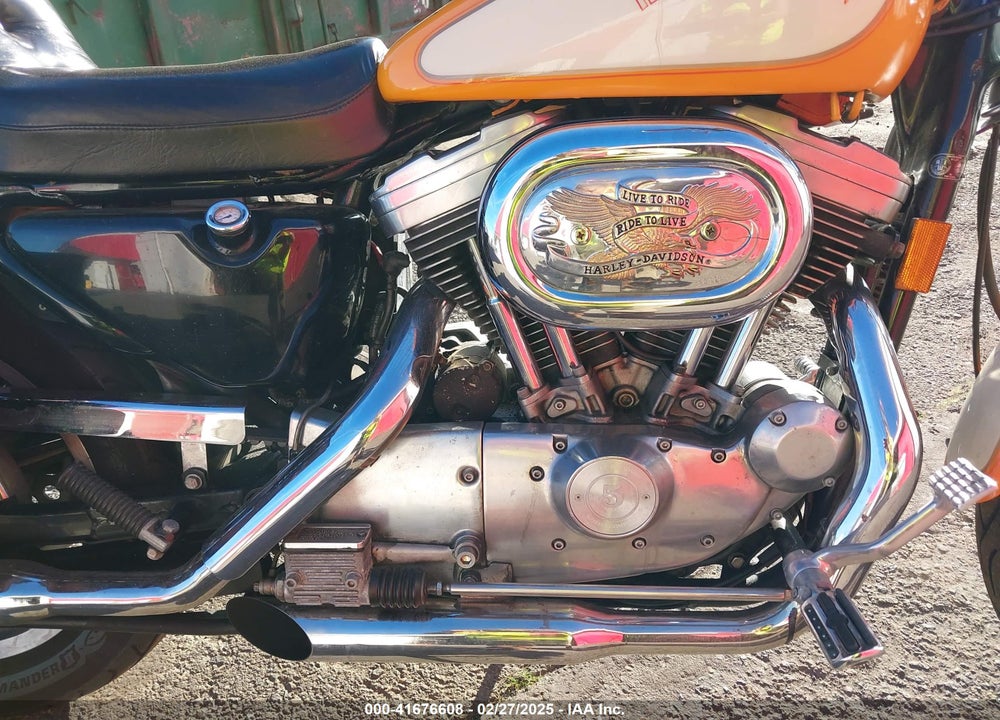 1991 HARLEY-DAVIDSON XLH1200 VIN: 1HD1CAP18MY113927