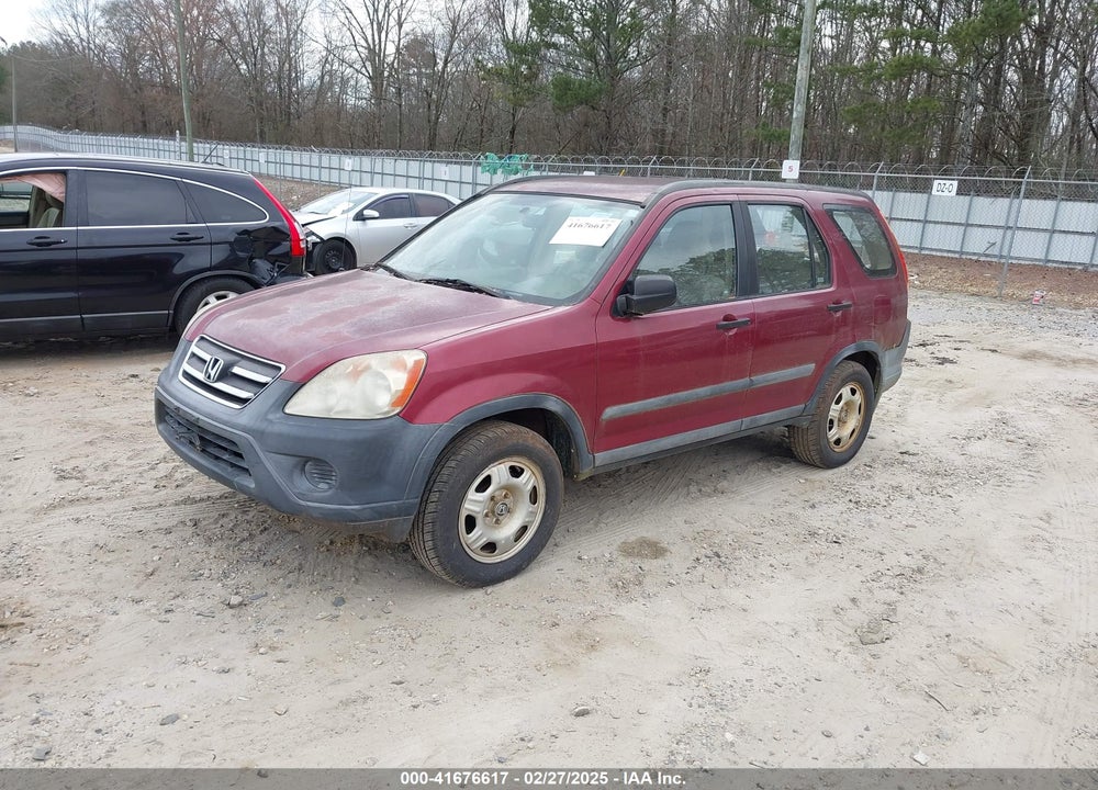 2006 HONDA CR-V LX VIN: SHSRD78506U441649