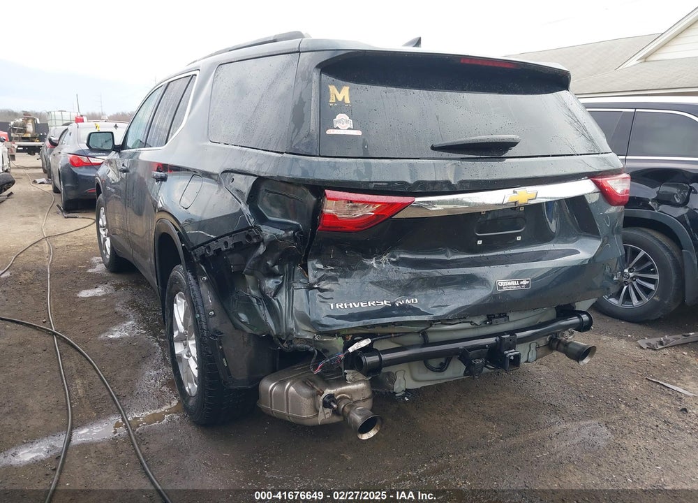 2020 CHEVROLET TRAVERSE AWD LT CLOTH VIN: 1GNEVGKW3LJ155567