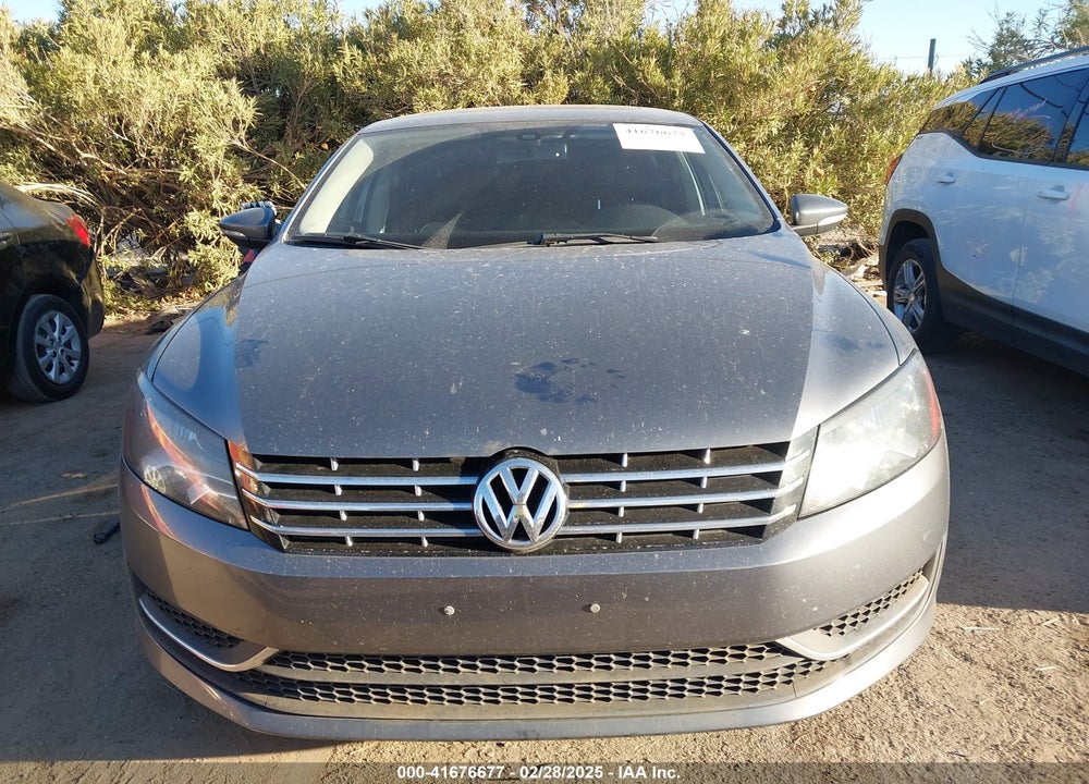 2012 VOLKSWAGEN PASSAT VIN: 1VWCP7A3XCC022730