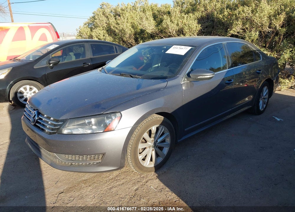 2012 VOLKSWAGEN PASSAT VIN: 1VWCP7A3XCC022730
