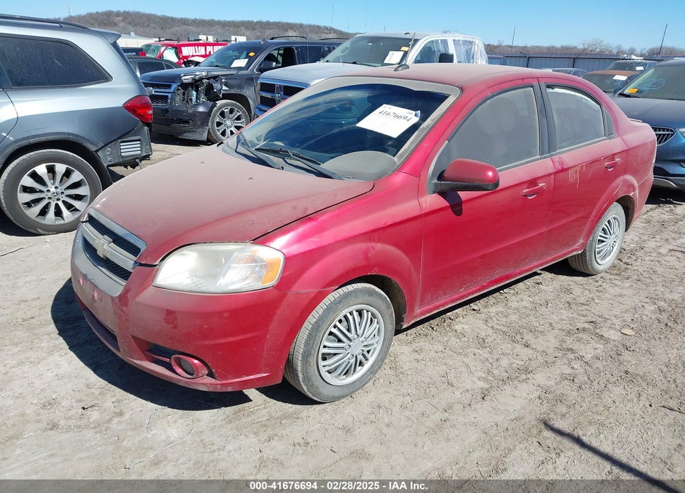 2011 CHEVROLET AVEO VIN: KL1TD5DE2BB135242