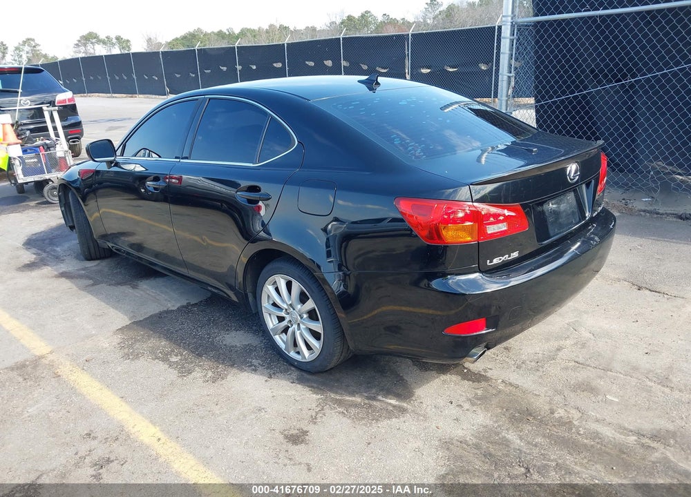 2007 LEXUS IS 250 VIN: JTHCK262272017441