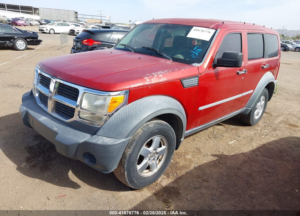 2007 DODGE NITRO SXT VIN: 1D8GU28K37W728795