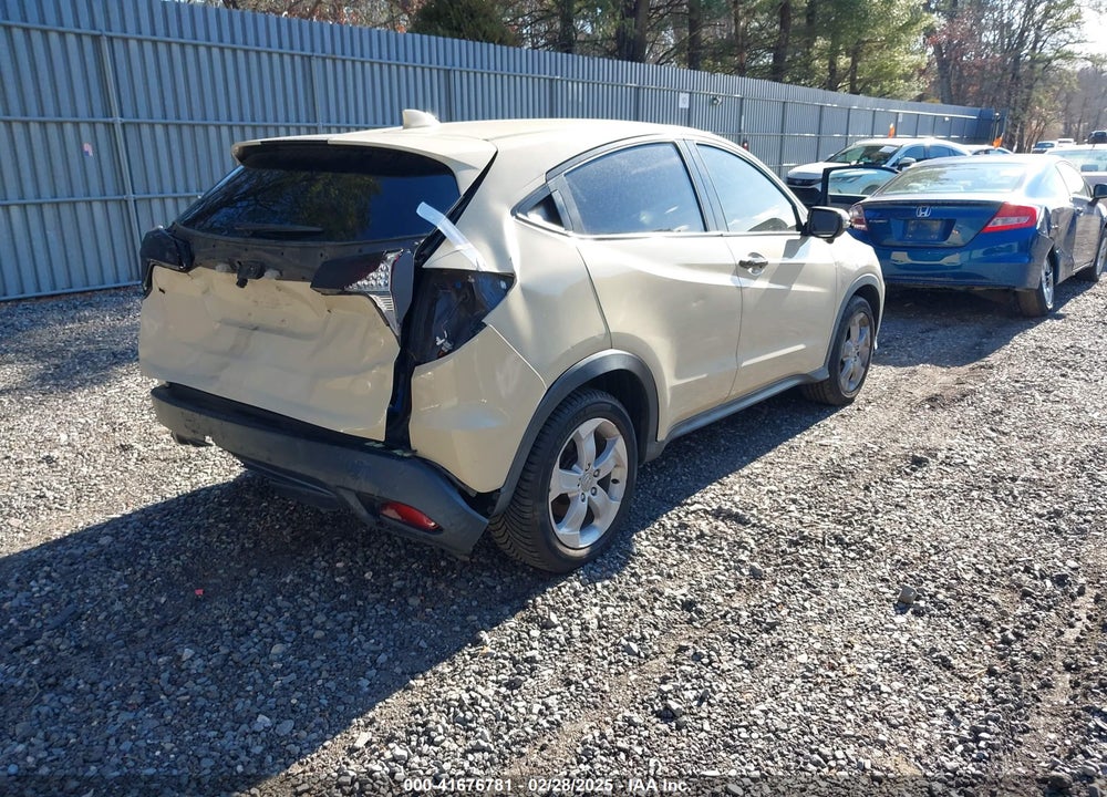 2016 HONDA HR-V EX VIN: 3CZRU6H55GM721673