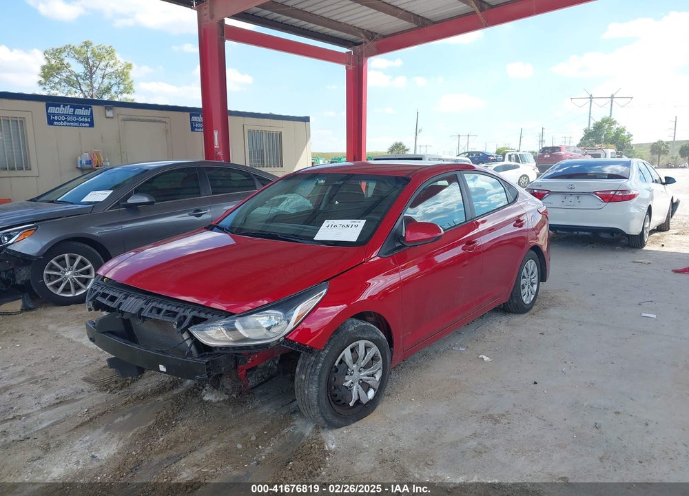 2021 HYUNDAI ACCENT VIN: 3KPC24A69ME131233