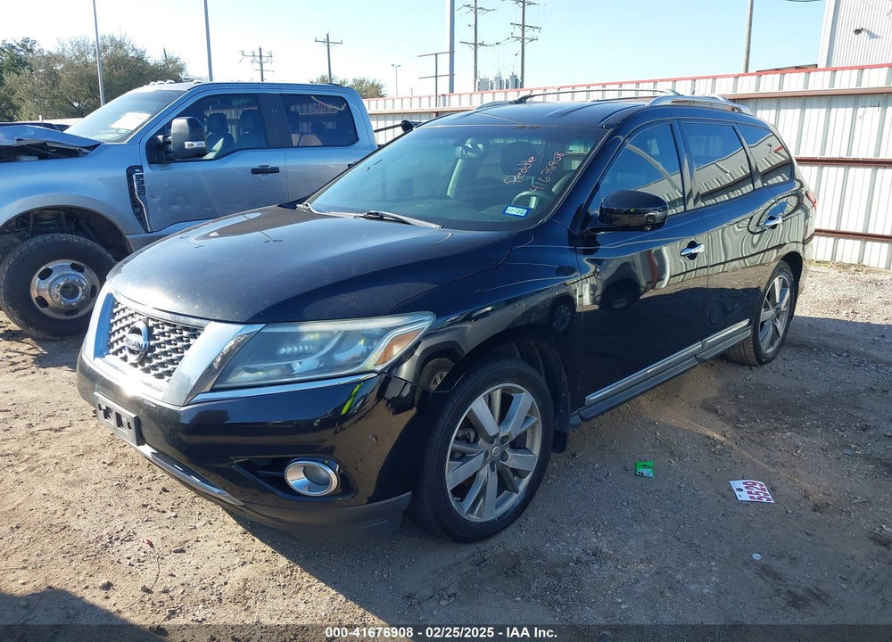 2014 NISSAN PATHFINDER PLATINUM VIN: 5N1AR2MN9EC703495