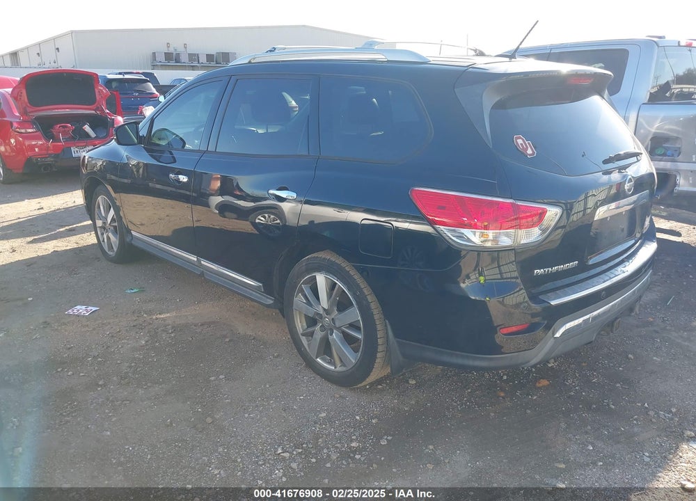 2014 NISSAN PATHFINDER PLATINUM VIN: 5N1AR2MN9EC703495