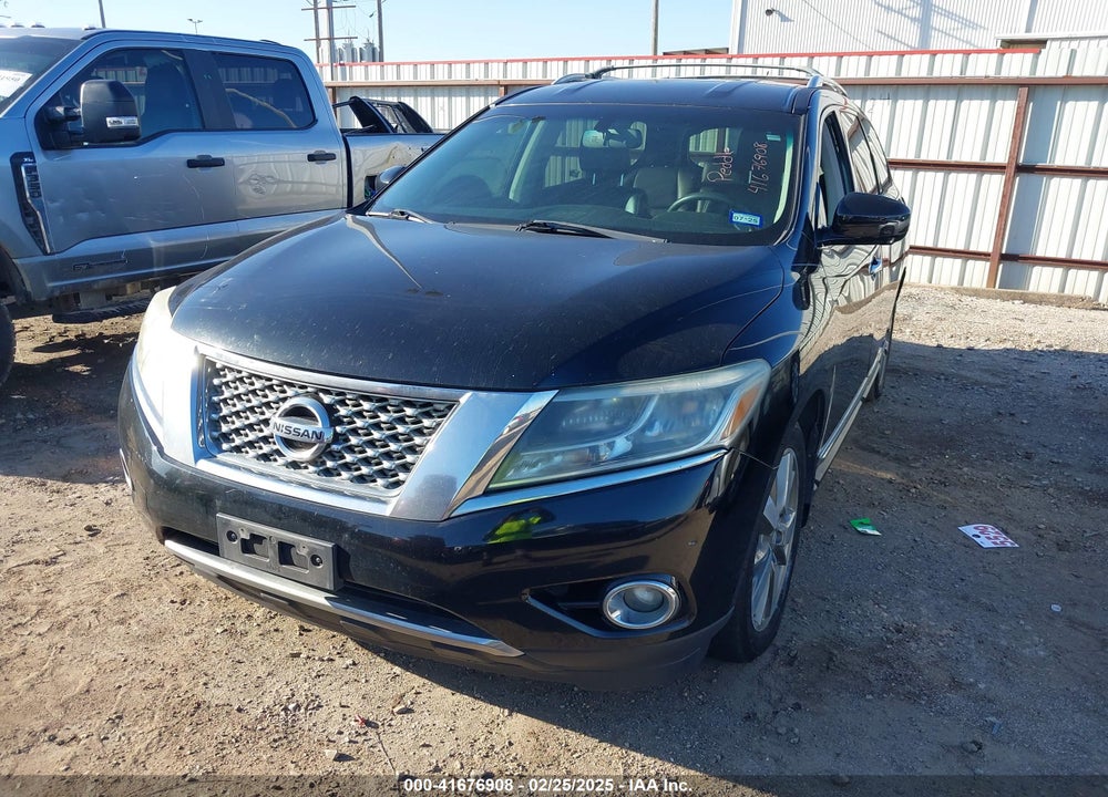 2014 NISSAN PATHFINDER PLATINUM VIN: 5N1AR2MN9EC703495