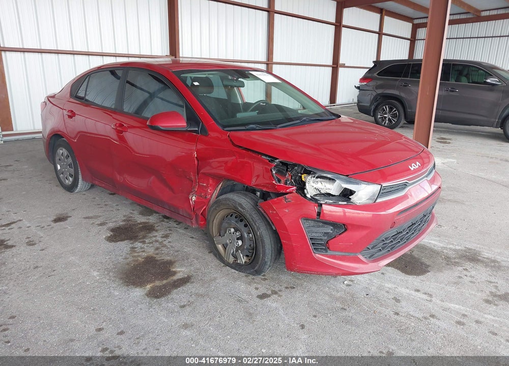 2022 KIA RIO S VIN: 3KPA24AD4NE463989
