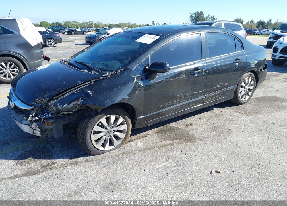 2010 HONDA CIVIC EX VIN: 2HGFA1F81AH519695
