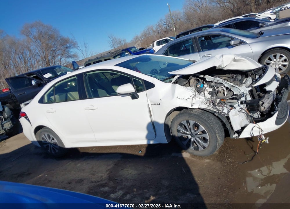 2021 TOYOTA COROLLA VIN: JTDEAMDE6MJ015876