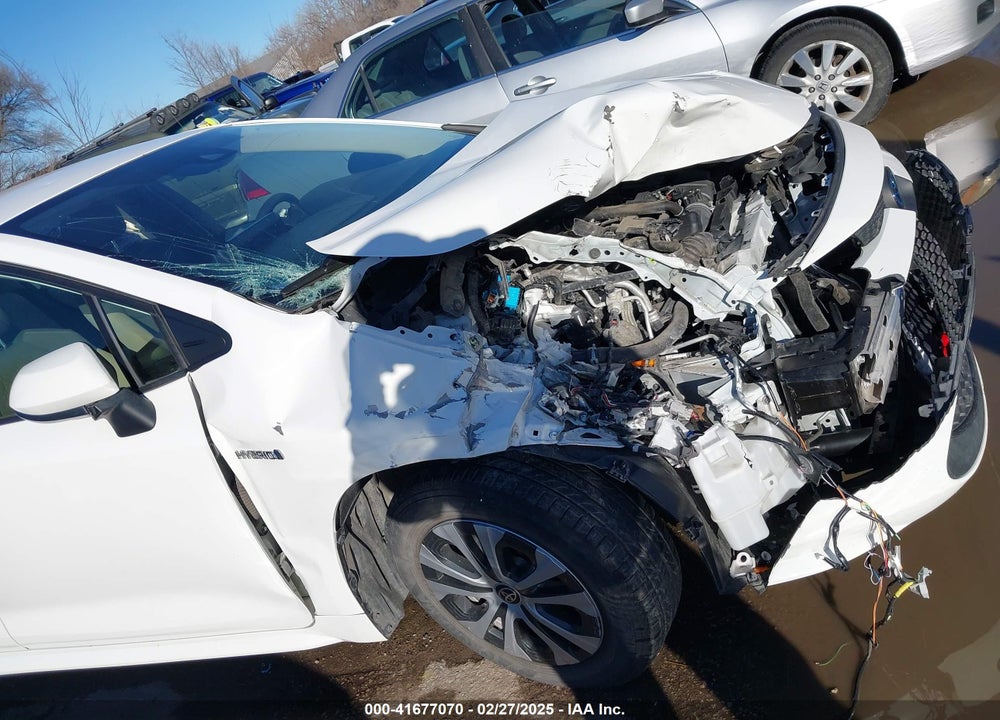 2021 TOYOTA COROLLA VIN: JTDEAMDE6MJ015876