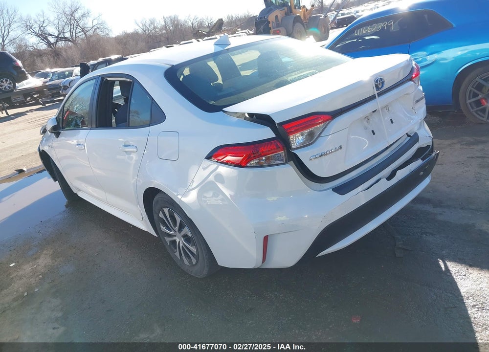 2021 TOYOTA COROLLA VIN: JTDEAMDE6MJ015876