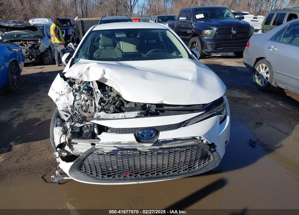 2021 TOYOTA COROLLA VIN: JTDEAMDE6MJ015876