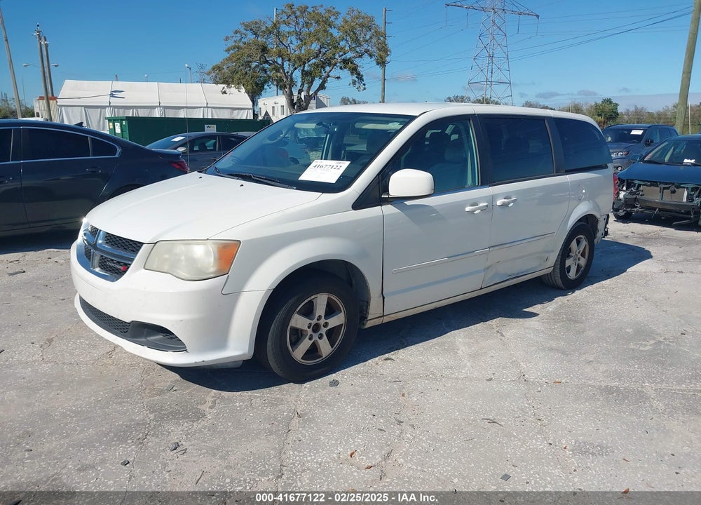 2012 DODGE GRAND CARAVAN SXT VIN: 2C4RDGCG6CR275427