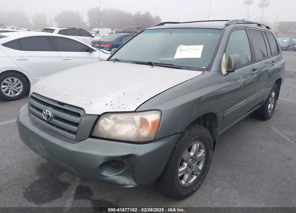 2005 TOYOTA HIGHLANDER VIN: JTEGP21A450073551
