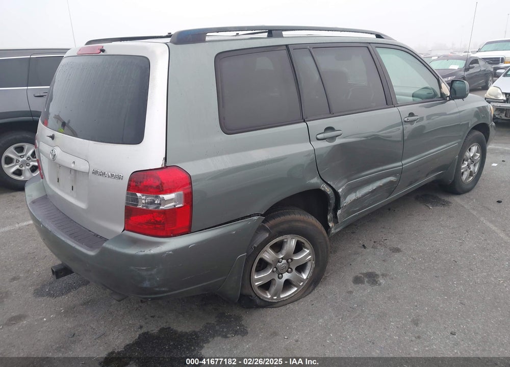 2005 TOYOTA HIGHLANDER VIN: JTEGP21A450073551