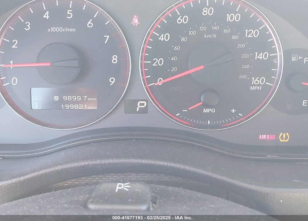 2008 SUBARU OUTBACK VIN: 4S4BP86C284301017
