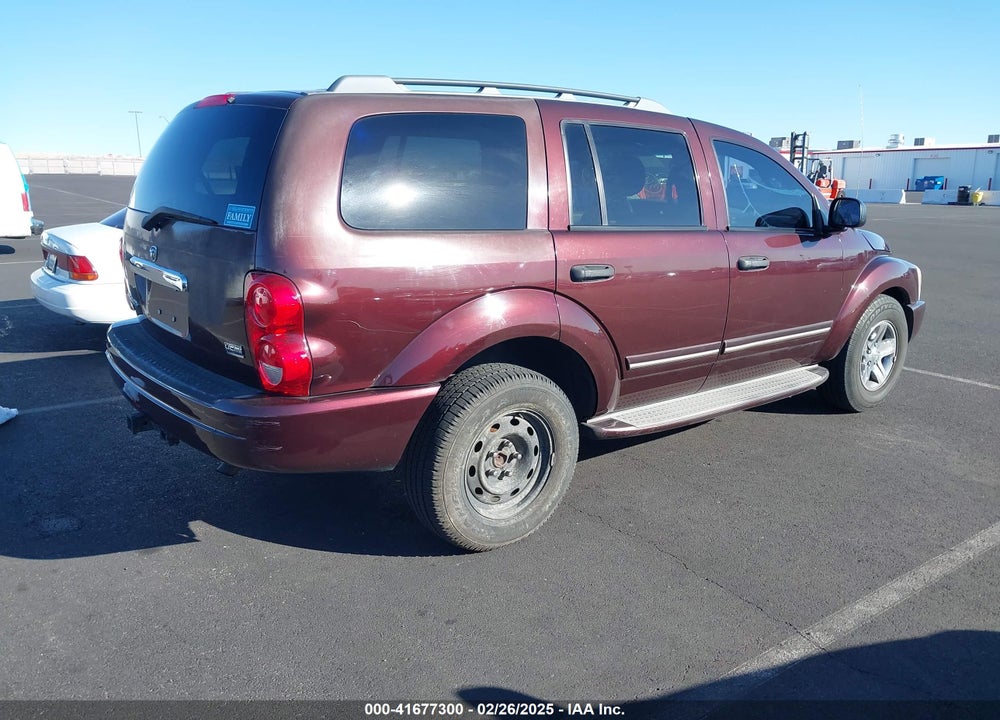 2004 DODGE DURANGO LIMITED VIN: 1D4HB58D14F240116