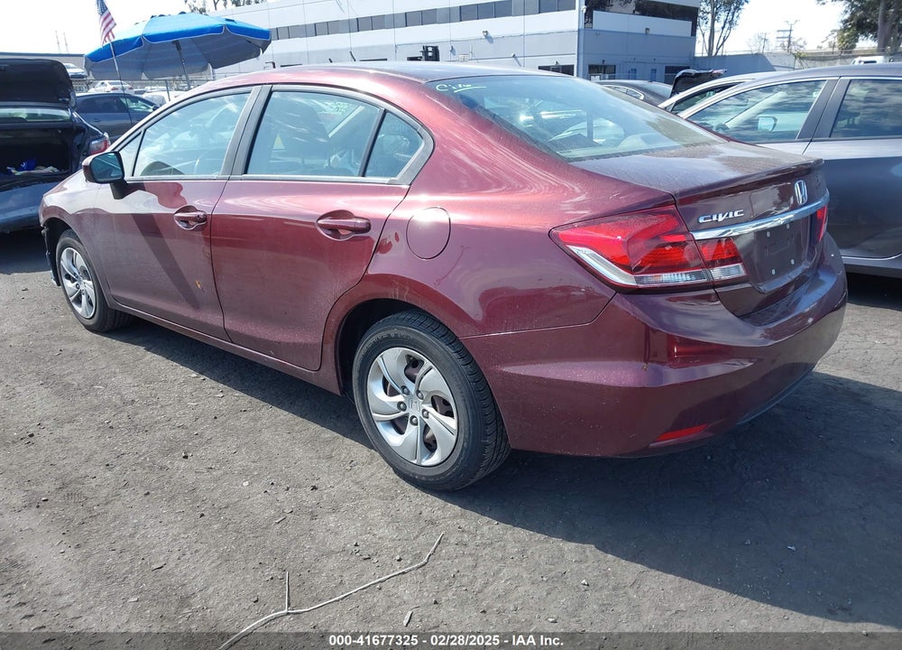 2015 HONDA CIVIC VIN: 19XFB2F51FE237602