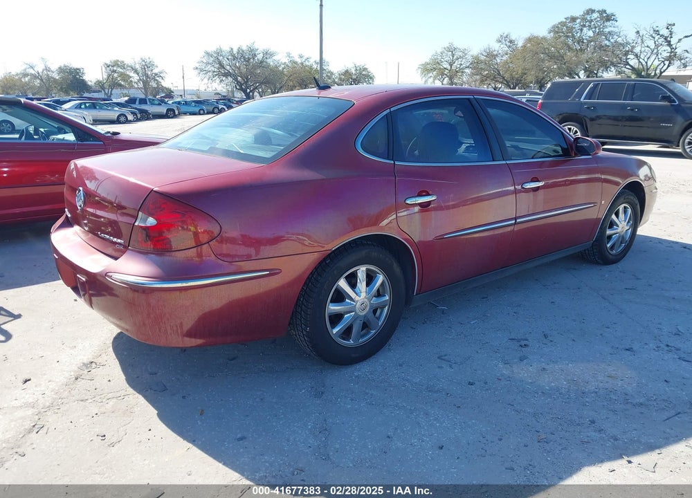 2007 BUICK LACROSSE CX VIN: 2G4WC582071198206
