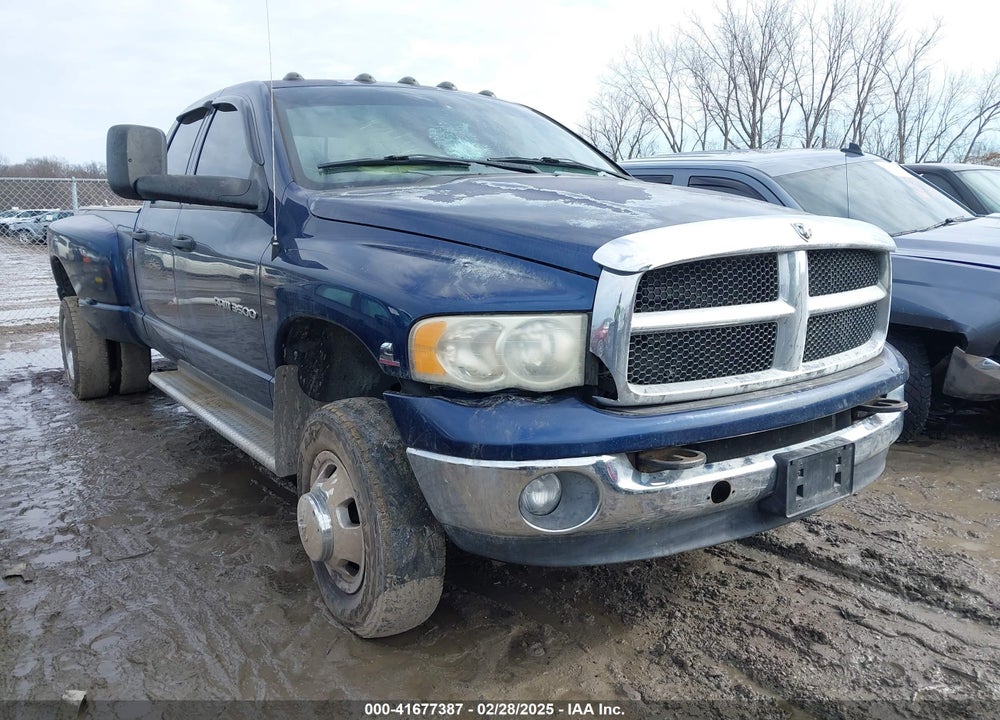 2004 DODGE RAM 3500 VIN: 3D7MU48C84G196840