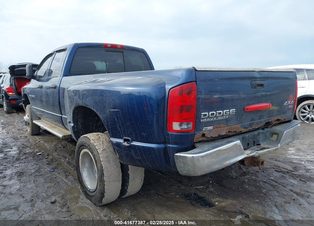 2004 DODGE RAM 3500 VIN: 3D7MU48C84G196840