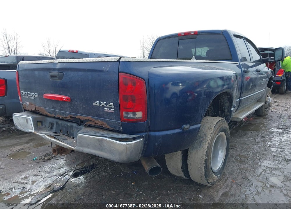 2004 DODGE RAM 3500 VIN: 3D7MU48C84G196840