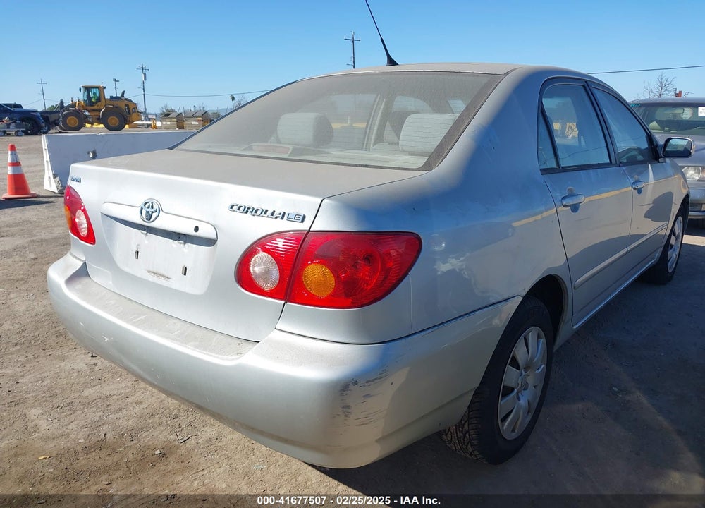 2004 TOYOTA COROLLA LE VIN: 1NXBR32E84Z331802