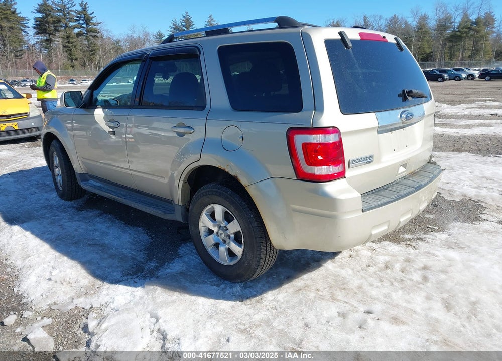 2010 FORD ESCAPE LIMITED VIN: 1FMCU9E75AKC70886
