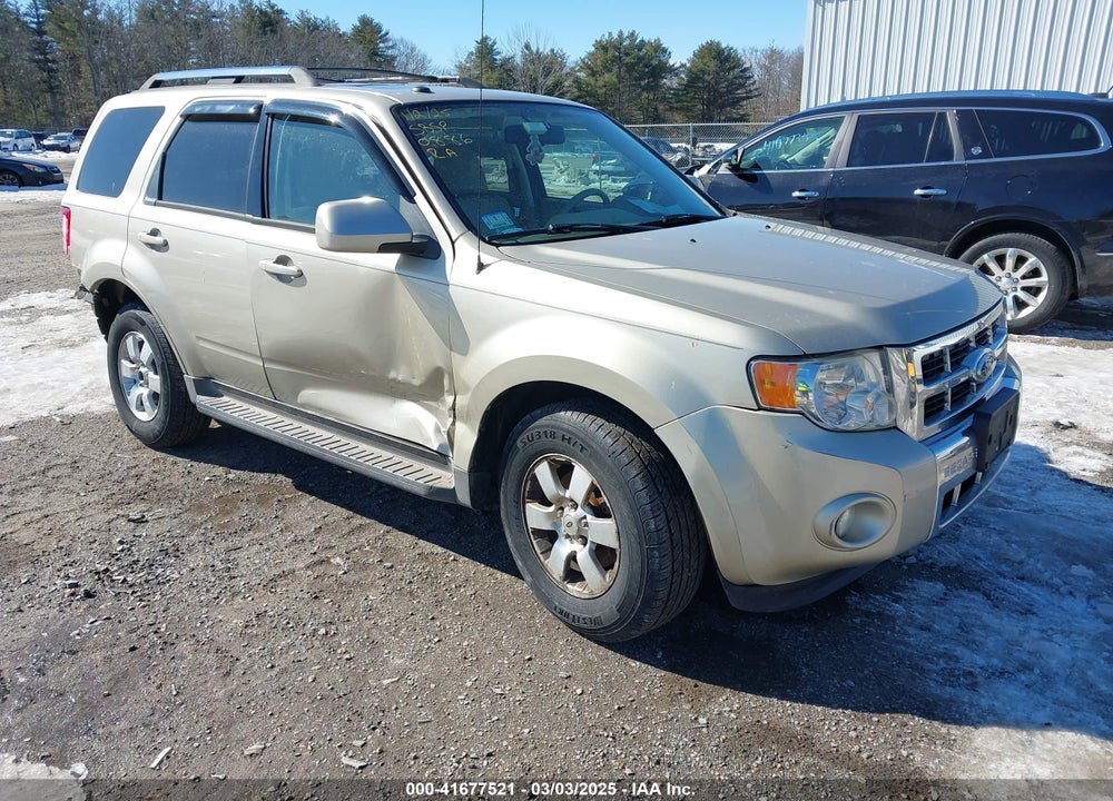 2010 FORD ESCAPE LIMITED VIN: 1FMCU9E75AKC70886