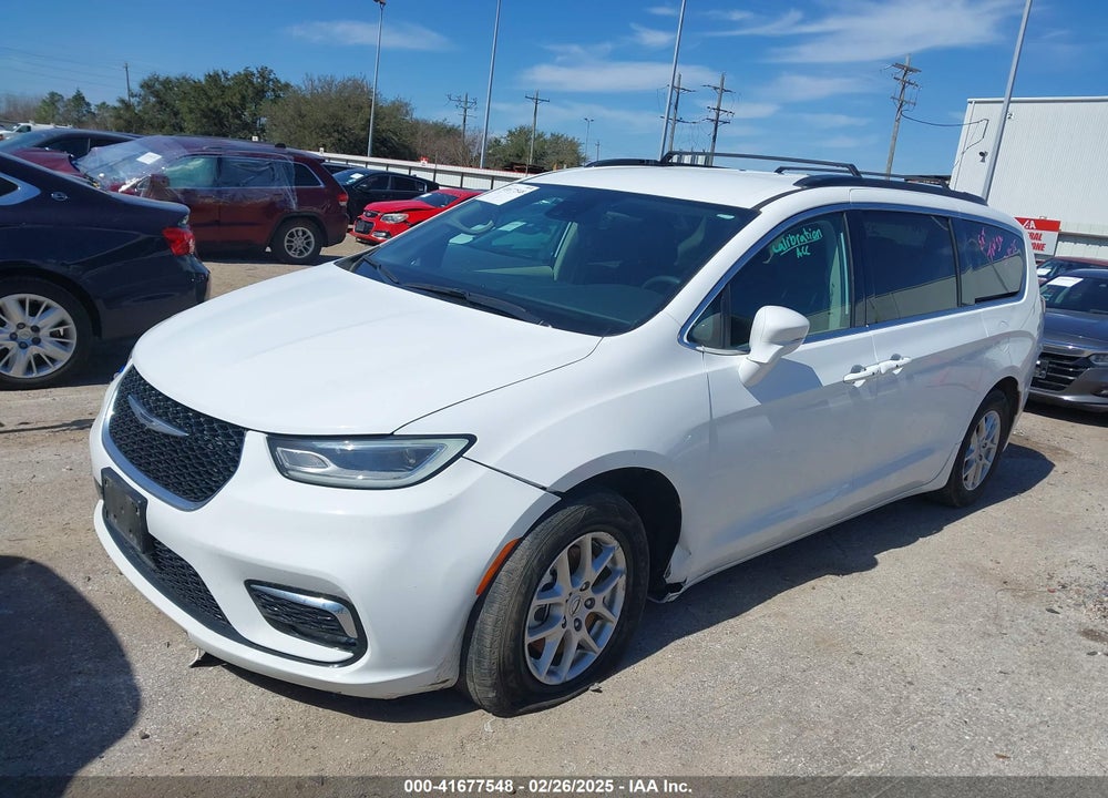 2022 CHRYSLER PACIFICA TOURING L VIN: 2C4RC1BG3NR198844