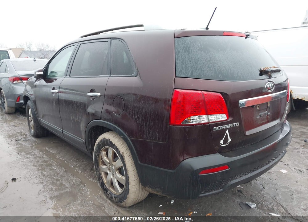2012 KIA SORENTO VIN: 5XYKT3A67CG247096
