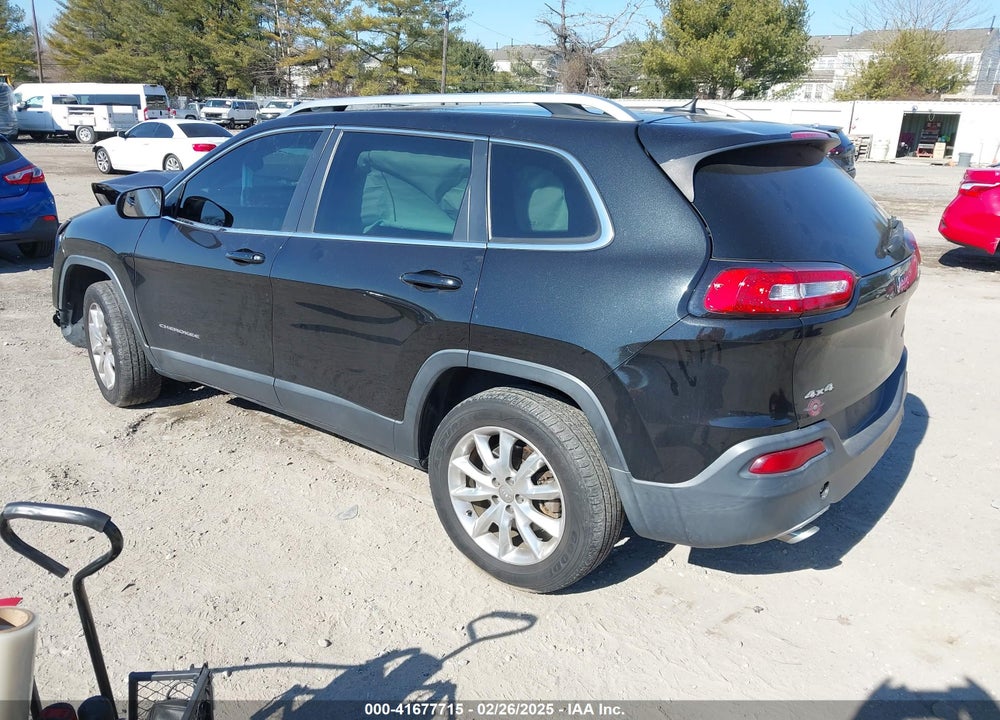 2015 JEEP CHEROKEE LIMITED VIN: 1C4PJMDBXFW538063