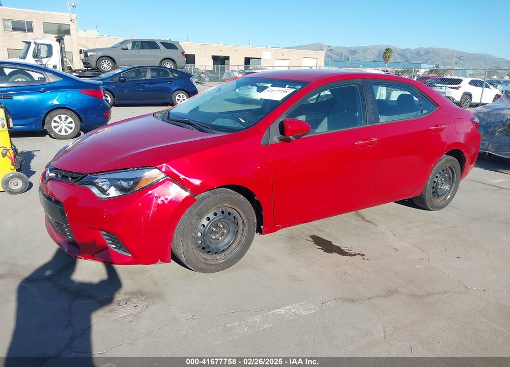 2015 TOYOTA COROLLA VIN: 5YFBURHE8FP315273