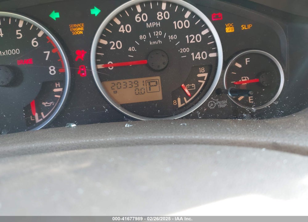 2007 NISSAN PATHFINDER VIN: 5N1AR18U57C624470
