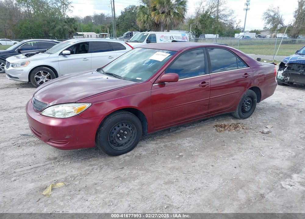 2003 TOYOTA CAMRY LE VIN: 4T1BE32K83U130112