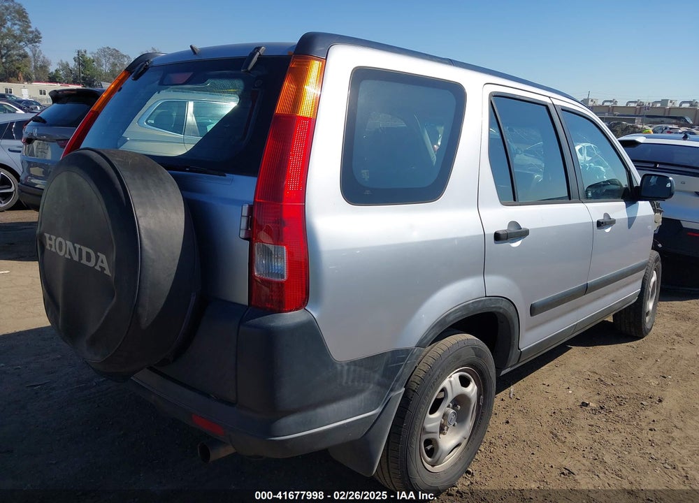 2004 HONDA CR-V LX VIN: JHLRD68534C009121