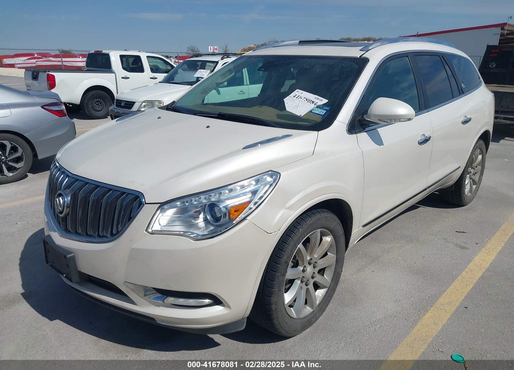 2014 BUICK ENCLAVE PREMIUM VIN: 5GAKRCKDXEJ293781