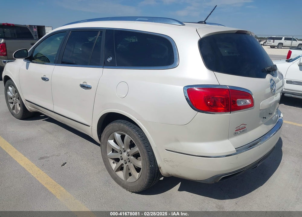 2014 BUICK ENCLAVE PREMIUM VIN: 5GAKRCKDXEJ293781
