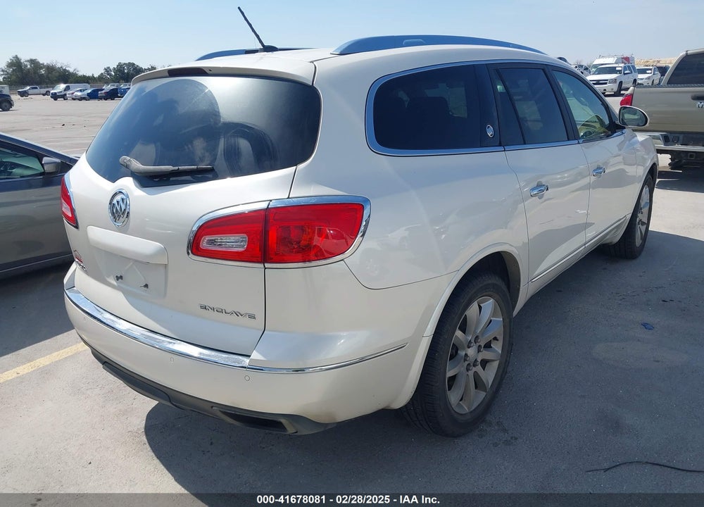 2014 BUICK ENCLAVE PREMIUM VIN: 5GAKRCKDXEJ293781