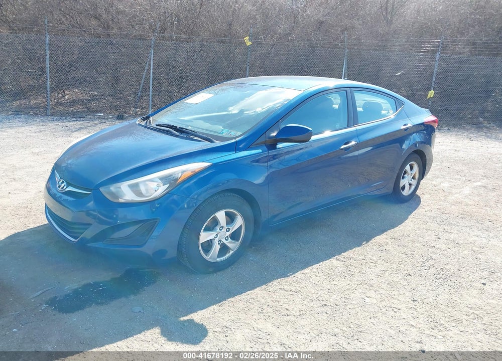 2014 HYUNDAI ELANTRA SE VIN: KMHDH4AE8EU158738