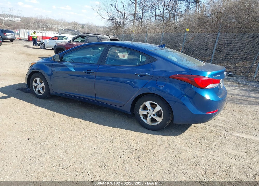 2014 HYUNDAI ELANTRA SE VIN: KMHDH4AE8EU158738