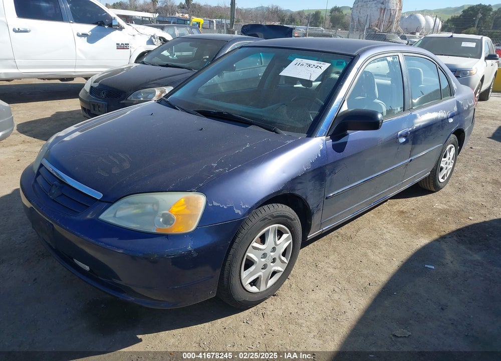 2003 HONDA CIVIC LX VIN: 2HGES16693H600549