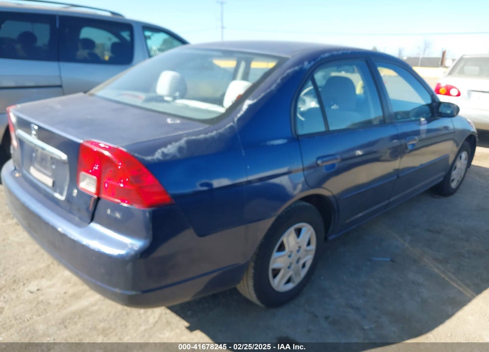 2003 HONDA CIVIC LX VIN: 2HGES16693H600549